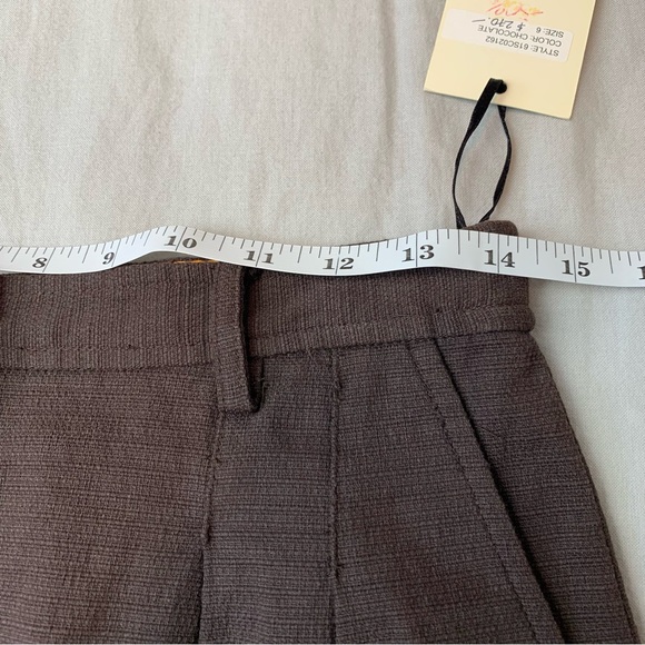 Milly of New York Chocolate skirt size 6 - Picture 8 of 10